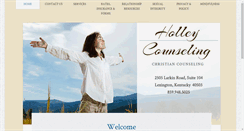 Desktop Screenshot of holleycounseling.com